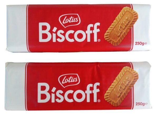 TPV® Bis-coff Lotus | Belgian Speculoos | Caramelized Biscuit Cookies |Choco| Non-Gmo And Vegan | 250G | Pack Of 2