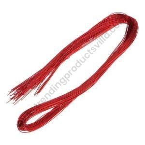TPV® Red floral Stem Wire for Artificial Flower Making Gauge Wire - 22 Gauge