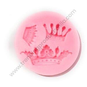 TPV® Resin Silicone Crown Mould for Chocolate/Icing/Baking/Cake and Craft Decoration