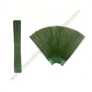TPV® Green Floral Stem Wire for Artificial Flower Making Gauge Wire - 22 Gauge