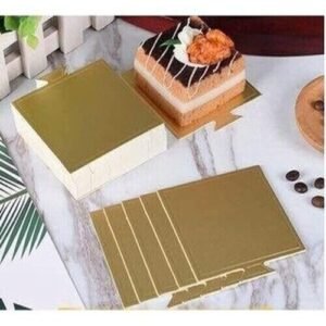 TPV® Square Pastry Base Packet - 100 PCS