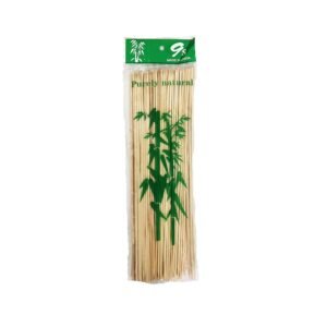 TPV® 10 inches 2.5 mm Strong Bamboo Skewer Party Sticks for Barbeque Long Toothpicks ( Pack of 75 )