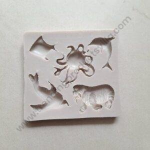 TPV® Re-Usable Fondant Silicon Mould, Moulds for Craft, Moulds for decorating cakes, chocolates, candies, etc.