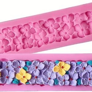 TPV® Silicone Fondant Mould Flower Lace Gumpaste Cake