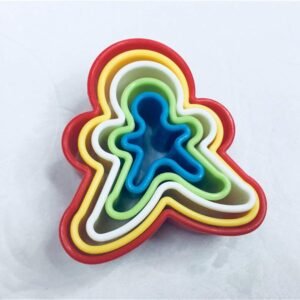 TPV® Baking Mold 5-6 Piece Set Of Plastic Cookie Mold