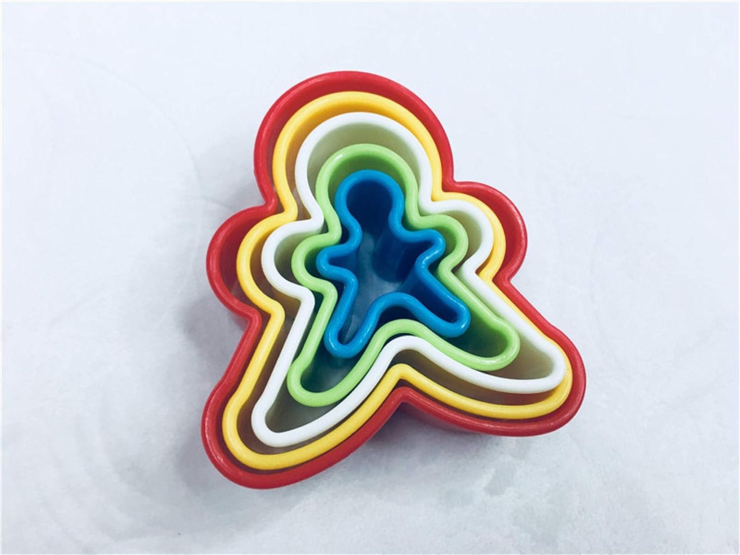 TPV® Baking Mold 5-6 Piece Set Of Plastic Cookie Mold