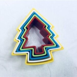 TPV® Baking Mold 5-6 Piece Set Of Plastic Cookie Mold