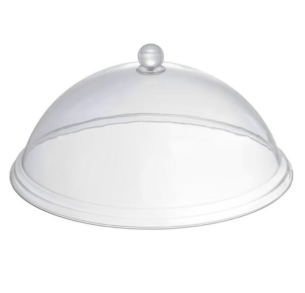TPV® Polycarbonate unbreakable 12 inch Dome Shape Cover for Covering Food, Desserts, Fruits, Cake, Vegetables etc. (12 Inch)