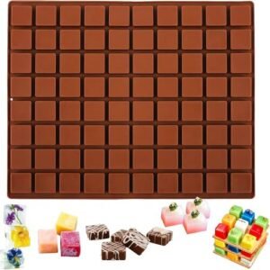 TPV® 77 Cavity Square Silicone Mold Ice Tray Jelly Chocolate Candy Gummy Mold Diy Dessert Baking Moulds