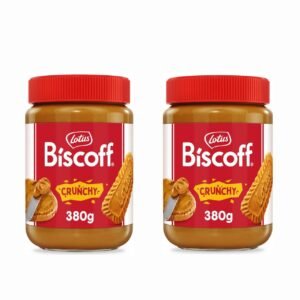 TPV® Biscoff Lotus | Belgian Speculoos | Sweet Spread | Crunchy | 380G | Non-Gmo And Vegan | 2 Pack .  380 g