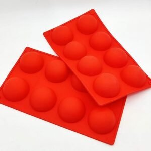 TPV® – 8 Cavity Spiral Round Silicone Mould