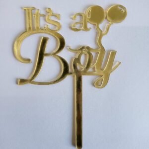 TPV® Cake Toppers (Its A BOY) PACK OF 1