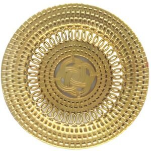 TPV® Golden Trays and Baskets, Decorative Trays for Packing, Fruits and Sweets for Engagement