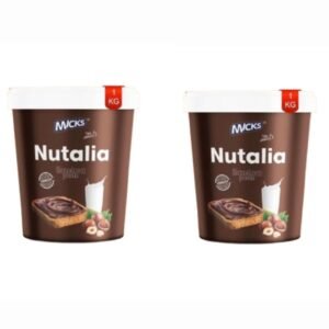 TPV® Micks Hazelnut Chocolate Spread, paste, 1kg pack, Hazelnut paste with cocoa butter & milk goodness Nut, cocoa, choco  ( Pack of 2 ), 2 x 1 kg