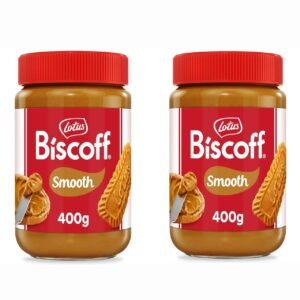 TPV® Biscoff Lotus | Belgian Speculoos | Sweet Spread | Smooth | 400g | Non-GMO and Vegan | Pack of 2
