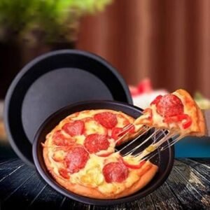 TPV® 9 Inch Premium Non-Stick Pizza Pan Bakeware Carbon Steel Pizza Plate