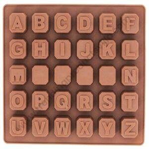 TPV® Alphabet Mould, Silicone Mold Letter Mold, Diy Mould Tool Candy For Handmade Chocolate