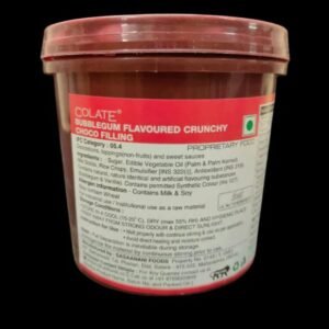 TPV® Bubblegum Filling | Flavoured Crunchy Choco Filling | Colate - 1 kg