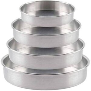 TPV® Aluminium Cake Mould - 4 Pieces