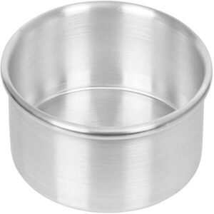 TPV® Aluminium Baking Round Cake Pan/Mould For Microwave Oven - 6 Inch
