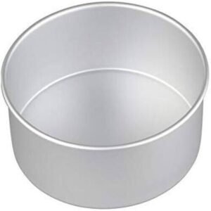 TPV® Aluminium Baking Round Cake Mould, Size- 3 Inch (Height-3 Inch)