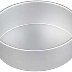 TPV® Aluminium Baking Round Cake Mould With Loose Bottom, Size- 7 Inch (Height-2 Inch)