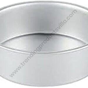 TPV® Aluminium Baking Round Cake Mould, Size- 3 Inch (Height-4 Inch)