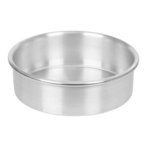 TPV® Aluminium Baking Round Cake Mould, Size- 6 Inch (Height-2 Inch)