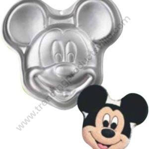 TPV® Aluminium Cake Mould Pans Mickey Mouse Face 1 Kg. Cake