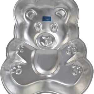 TPV® Aluminium Cake Mould Pans Teddy Bear Cake Mould Medium For 1 Kg Cake