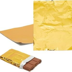 TPV® - Aluminium Cutfoil Chocolate Wrapper, Gold (150+)