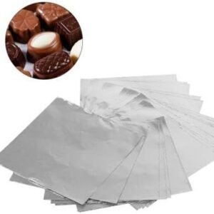 TPV® - Aluminium Cutfoil Chocolate Wrapper, Silver (150+)