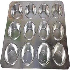 TPV® Aluminium Muffin Bakeware Tray Aluminium Muffin Bakeware Tray 12 Cavity