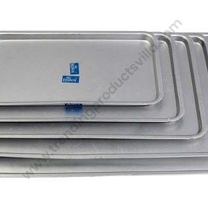 TPV® Aluminium Multipurpose Rectangular Tray 0.5 inch (Set Of 5)