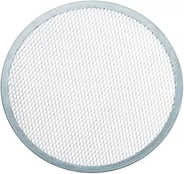 TPV® Aluminium Pizza Tray Screen Mesh For Oven Baking Net (7 Inch)