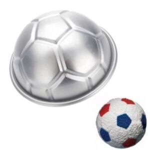 TPV® Aluminium Small Football Cake Mould (Pack Of 1)