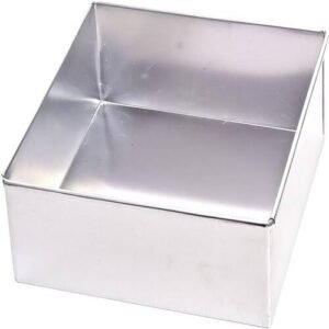 TPV® Aluminium Square Cake Mould 6 Inch