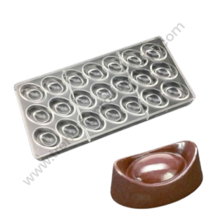 TPV® Acer Truncatum Shaped Candy Molds Polycarbonate Chocolate Mold Tray Pc Pudding Mould Plastic