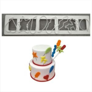 TPV® 1 Pc Party Balloons Tapper Cutter Plastic Fondant Cutter Gumpaste Cutter
