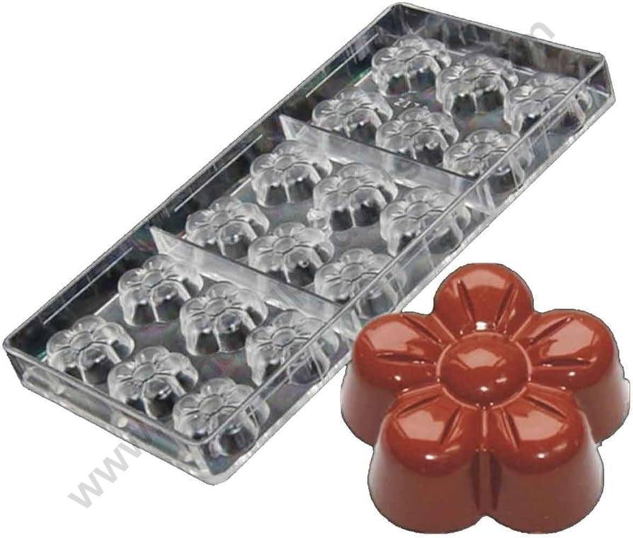 Bakers-Cutlery-18-Cavity-Fancy-Plum-Blossom-Flower-Design-Polycarbonate-Chocolate-Mold.jpg