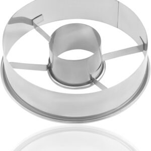 TPV® 1Pc Doughnut Stainless Steel Donut Cutter Cookie Cutter Tools No: 3
