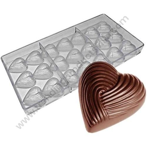 Bakers-Cutlery-21-Cavity-Heart-Wave-Pattern-Chocolate-Molds-Shape-Plastic-Polycarbonate-Chocolate-Mold-Jelly-Candy-Mould-1.jpg