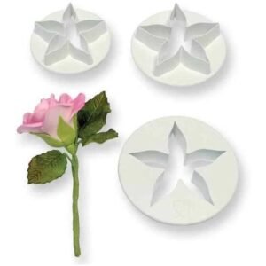 TPV® 3Pcs Calyx Plunger Cutter Fondant Tool