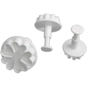 TPV® 3Pcs Goodluck Flower Shaped Plunger Cutter