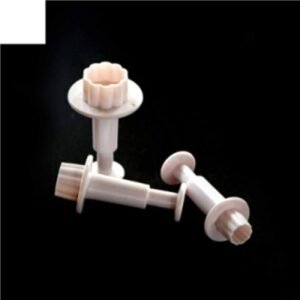 TPV® 3Pcs Mini Flower Plunger Cutters Fondant Tool