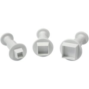 TPV® 3Pcs Square Shape Plunger Cutters