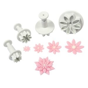 TPV® 4 Pcs Daisy Plunger Cutters