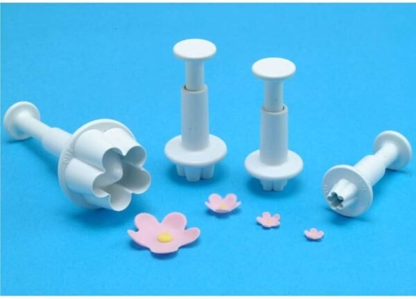 TPV® 4Pcs Small Blossom Plunger Fondant Tool