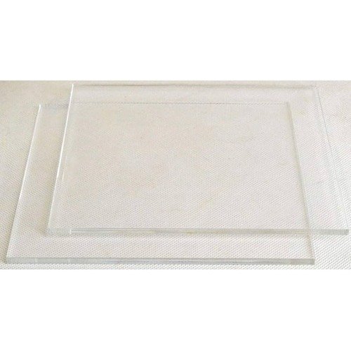 TPV® 7 Inch Square Clear Acrylic Cake Board Ganaching Plate (3Mm Thickness)