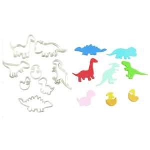 TPV® 8Pc Dinosaur Multi Cutters Fondant Tool